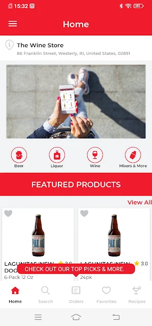 The Wine Store Screenshot 0