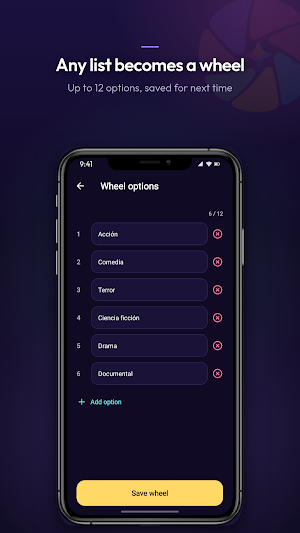 Wheelza: Spin Wheel Picker Screenshot 1