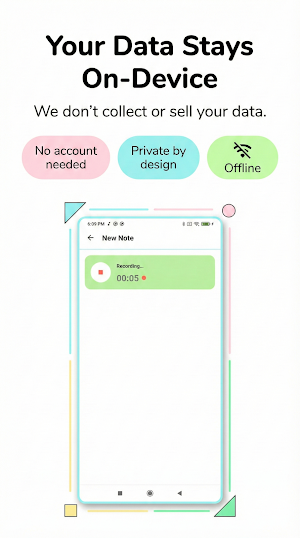 Offline AudioNotes Screenshot 1