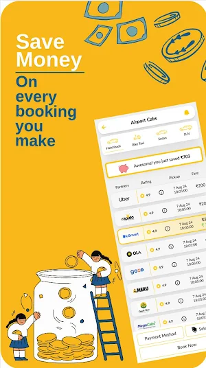 ChooseApp BETA - Compare Cabs Screenshot 2