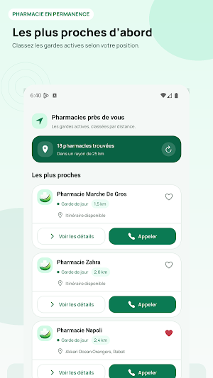 Pharmacie en Permanence Screenshot 1