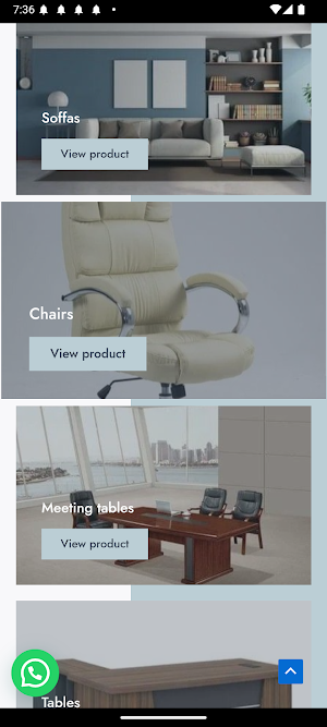 Koi Furnitures app Screenshot 0