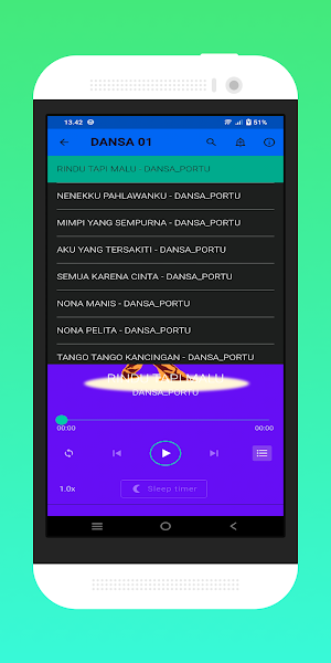 Rindu Tapi Malu Dansa Portu Screenshot 3