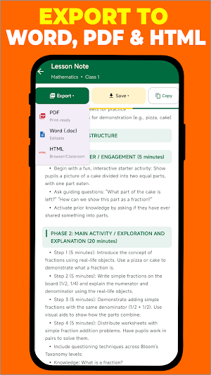 Lesson Plan King GH Screenshot 2