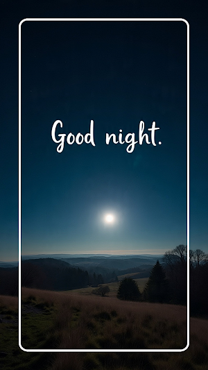 Good Night Wallpaper Screenshot 3