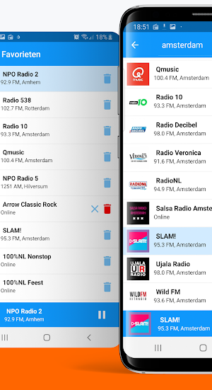 Radio Nederland FM: fm-radio & online radio app Screenshot 1