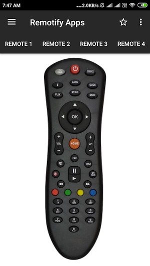 Dish TV Remote Control Screenshot 0