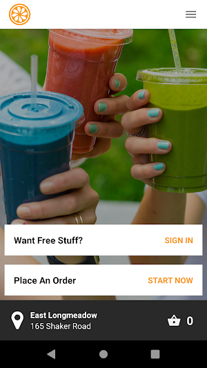 MMS Juice Bar Screenshot 1