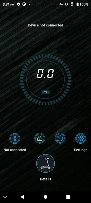 365Scooter. Screenshot 1
