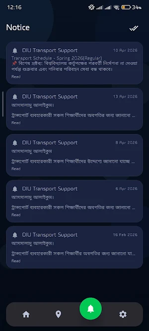 DIU Transport Schedule Screenshot 3