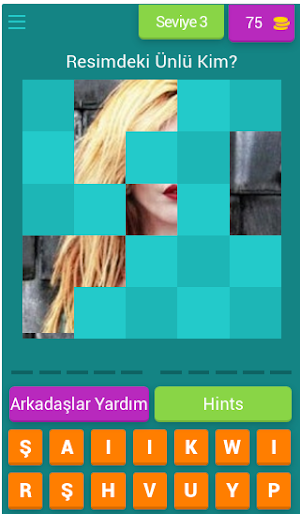 Ünlü Bulmaca - Puzzle Screenshot 3