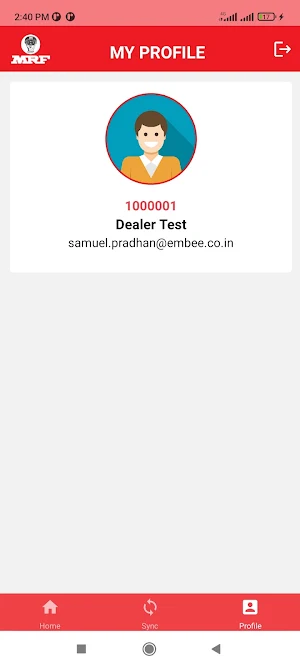 MRF Tyre Selector Screenshot 3