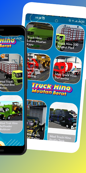 Mod Truk Hino Muatan Berat Screenshot 3