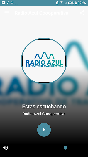Radio Azul Cooperativa Screenshot 2
