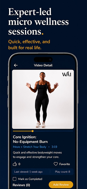 Wellness AM I™ Screenshot 1