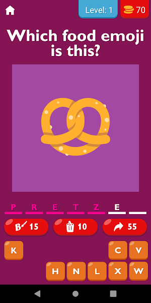 Guess The Food By Emoji Screenshot 0