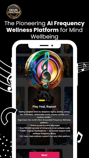 Dhun Dhhunak: AI Mind Wellness Screenshot 0