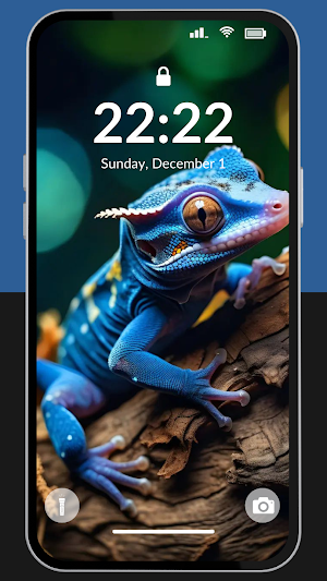 Cute Gecko Wallpaper 4K Screenshot 0