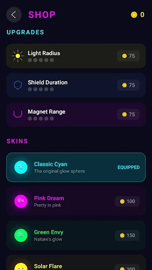 Glow Sphere Screenshot 1