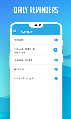 Drink Water Reminder: Tracker Screenshot 2