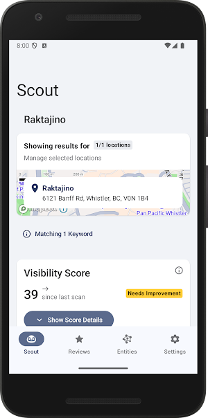 Brand Visibility Screenshot 0