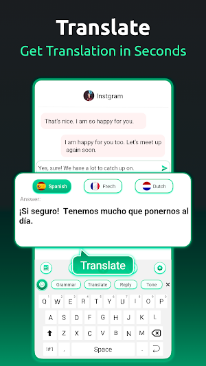AI Chat Keyboard Generate Text Screenshot 1