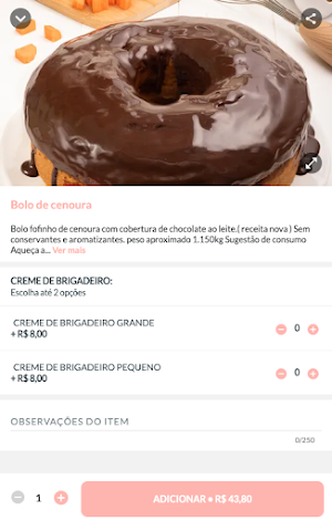 Laura Vanille Confeitaria Screenshot 1