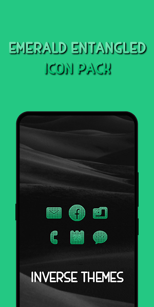 Emerald - Entangled Icon Pack Screenshot 2