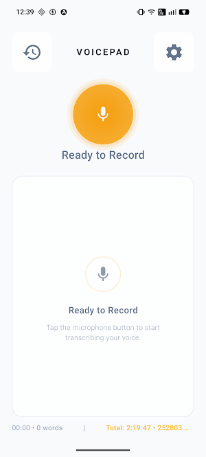 VoicePad AI Screenshot 0