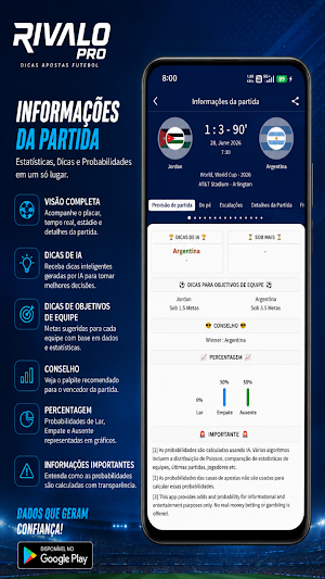 RivaloPro: Dicas Apostas Screenshot 2