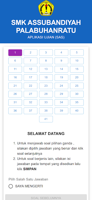 SMK ASSUBANDIYAH PALABUHANRATU Screenshot 0