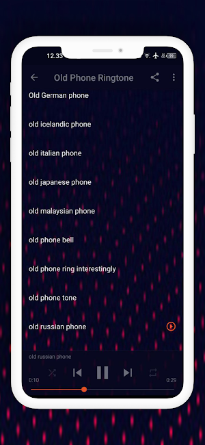 Old Phone Ringtones Screenshot 3
