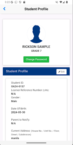 LCC Pasig Mobile Portal Screenshot 2