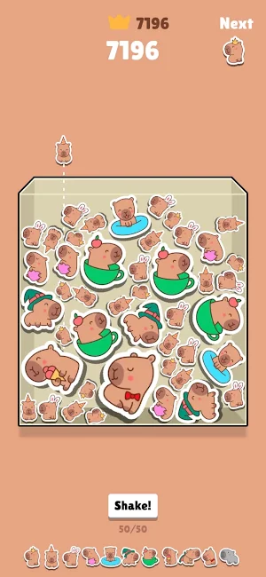 Capybara Go: Puzzle Drop Game Screenshot 3