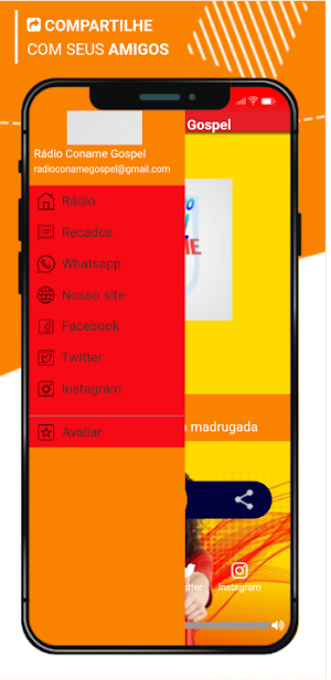 Radio Coname Gospel Screenshot 3