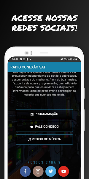 Rádio Conexão Sat Screenshot 2
