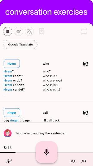 Danish - Listening Speaking Screenshot 3