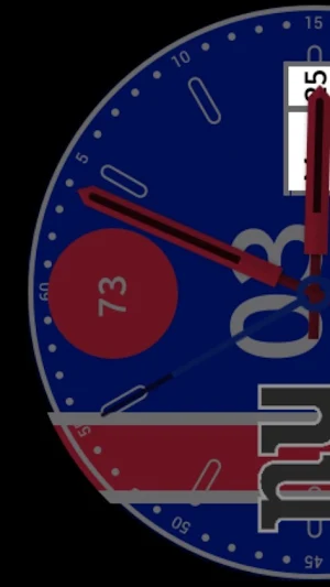 NY Giants Watchface Screenshot 0