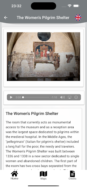 Siena SMS Audioguide Screenshot 2