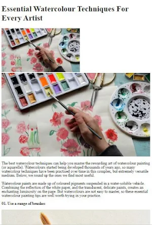 How to Paint with Watercolors Screenshot 3
