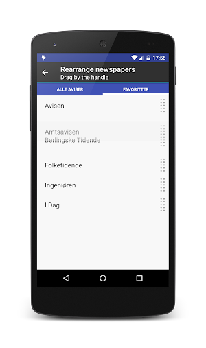 Danske aviser Screenshot 3