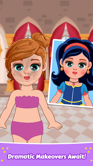 Chibi Doll Dress Up Makeup Screenshot 2