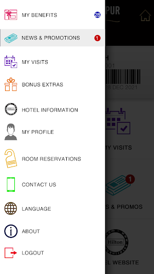 Hilton Kuala Lumpur Dining Screenshot 2