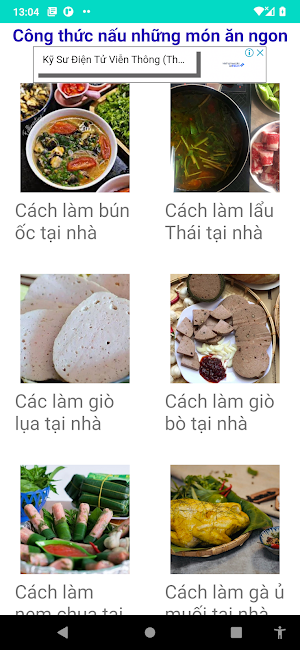 Món ngon mỗi ngày ver 2.0 Screenshot 1