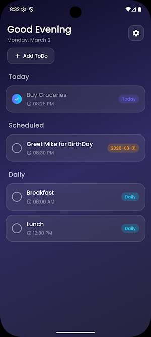 To-Do List - Schedule Planner Screenshot 3