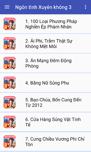 Truyện ngôn tình xuyên không 3 Screenshot 1