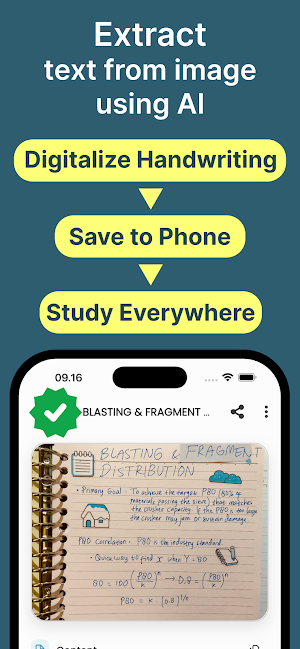 Note OCR: Handwriting to Text Screenshot 0