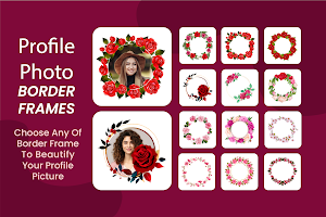 Profile Pic Border Frame Maker Screenshot 2
