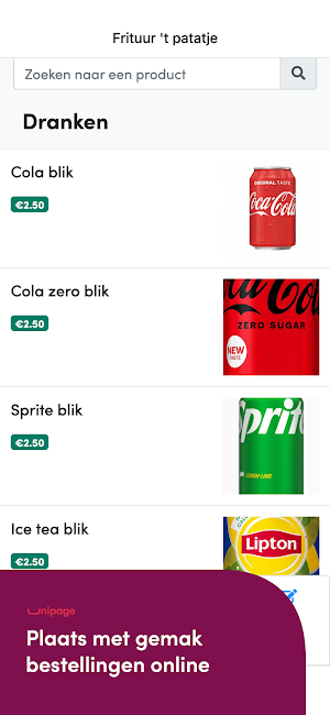 Frituur 't Patatje Screenshot 1