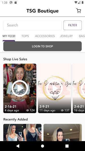 TSG Boutique Screenshot 1